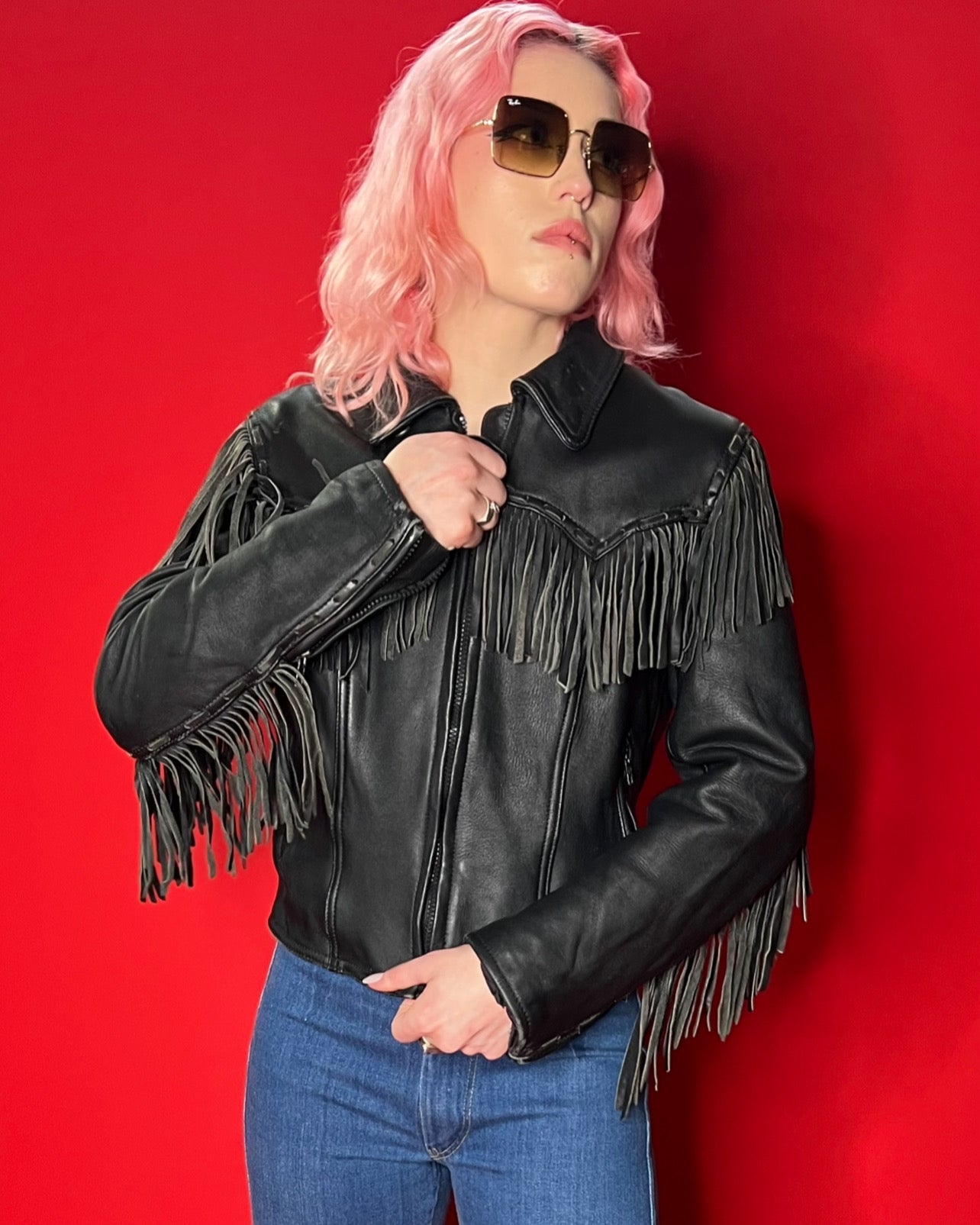 VINTAGE EASYRIDERS LEATHER JACKET