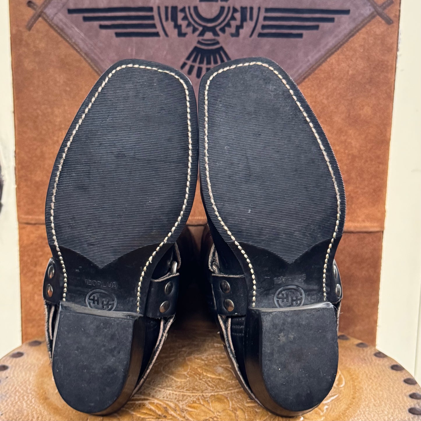 Harley Davidson vintage harness boots