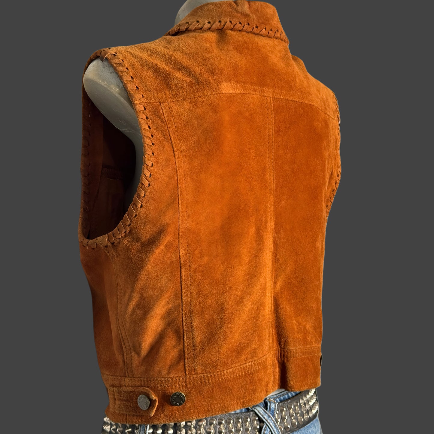 Western Suede Vest / Top
