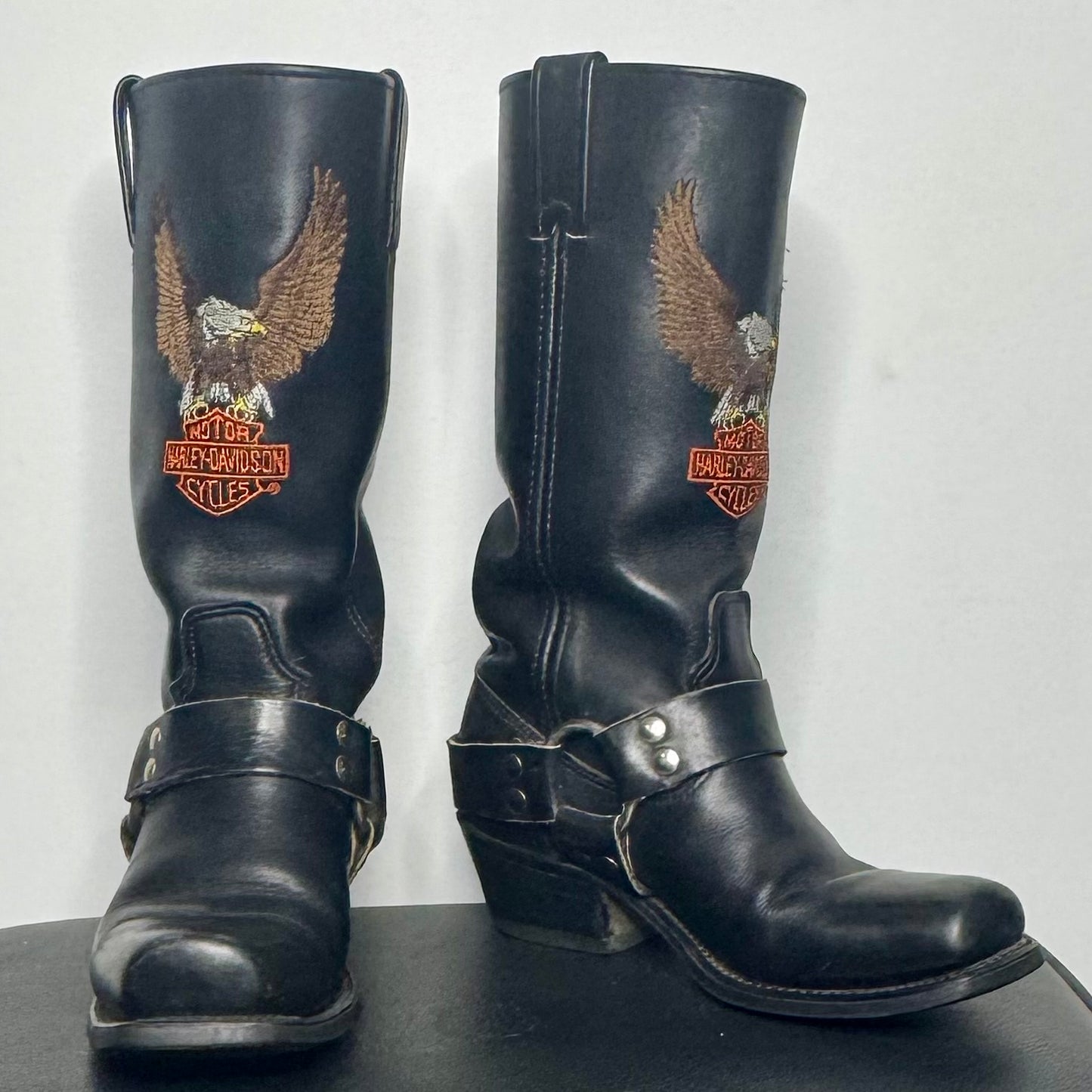 Harley Davidson vintage harness boots