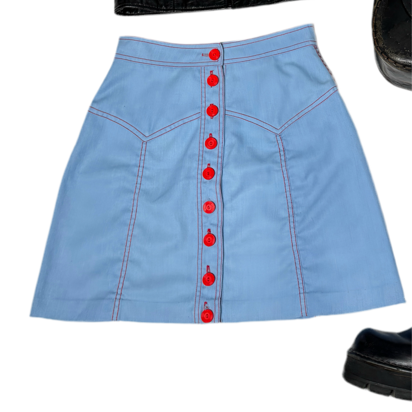 1970's A-line western skirt