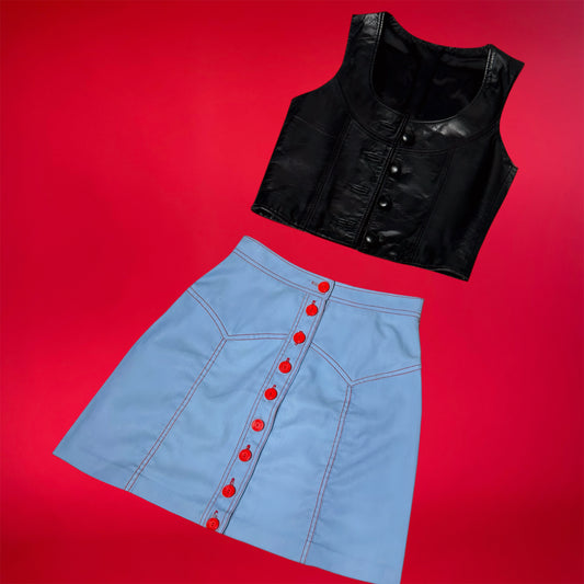 1970's A-line western skirt