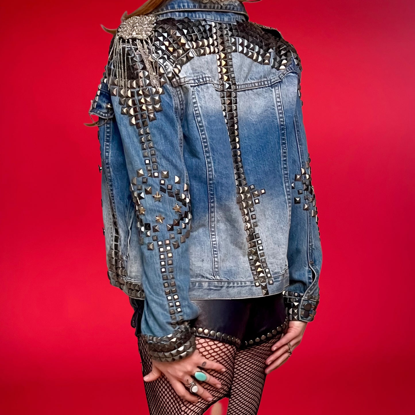 ONETEASPOON DENIM METAL JACKET