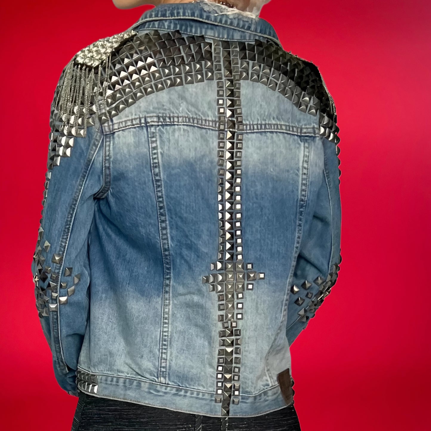 ONETEASPOON DENIM METAL JACKET