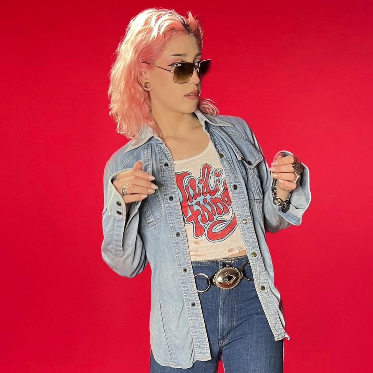 Vintage Amco 70s denim shirt