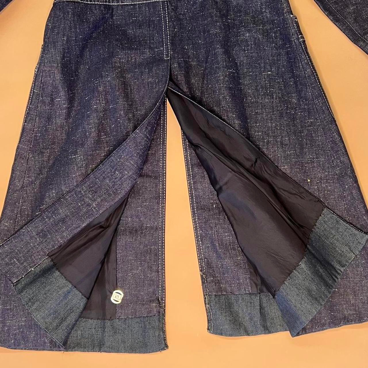 VINTAGE LONG LINE DENIM COAT