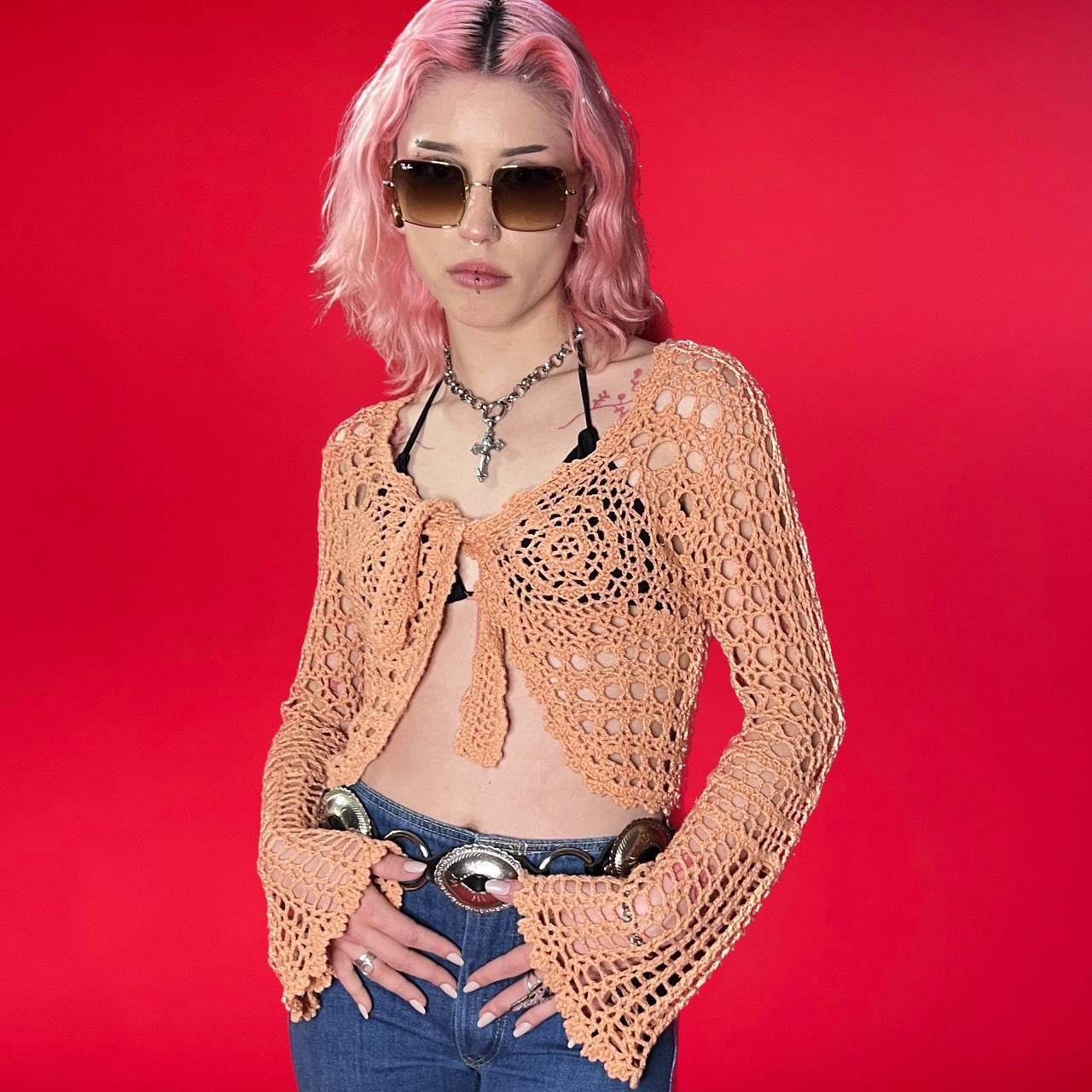 VINTAGE CROCHET TOP