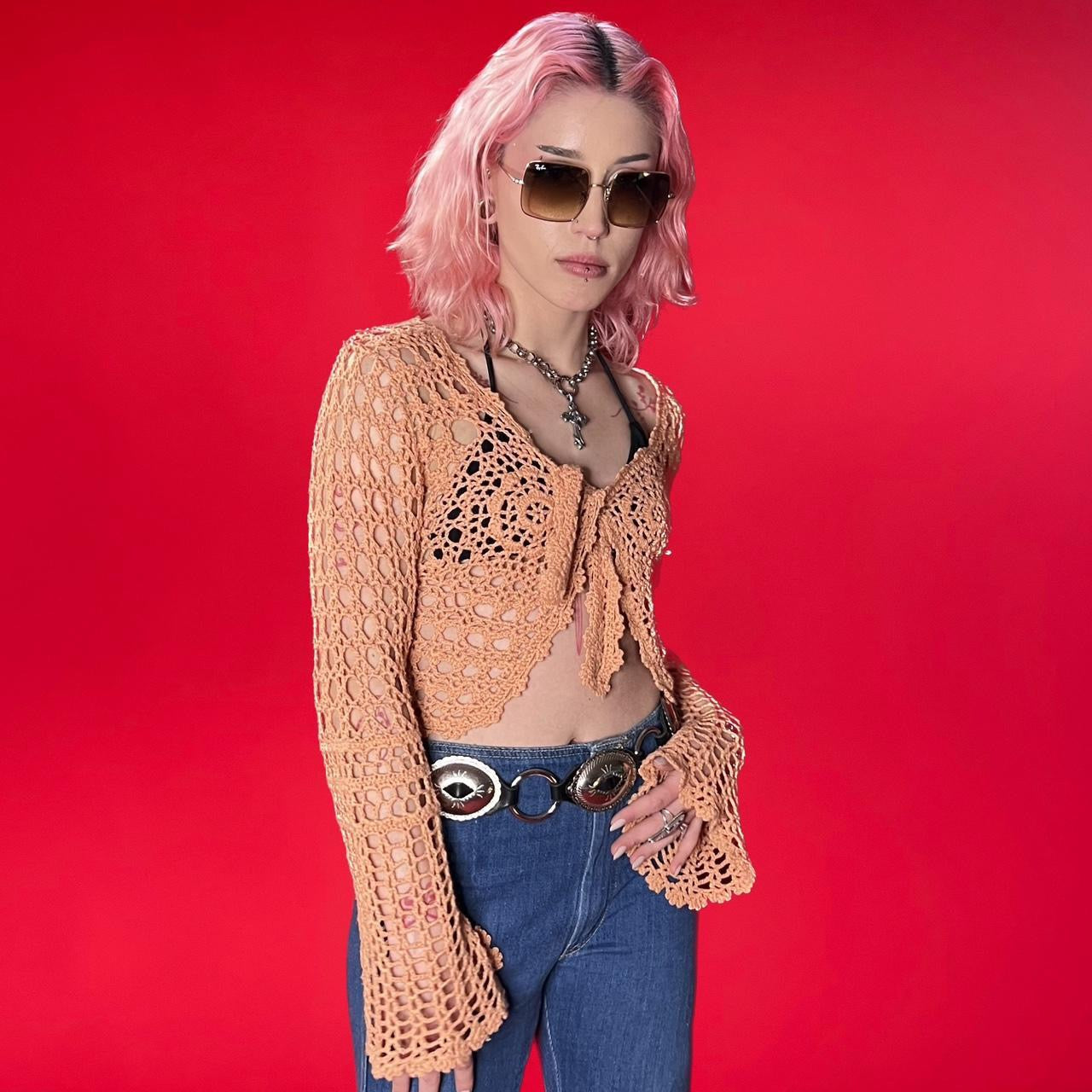 VINTAGE CROCHET TOP