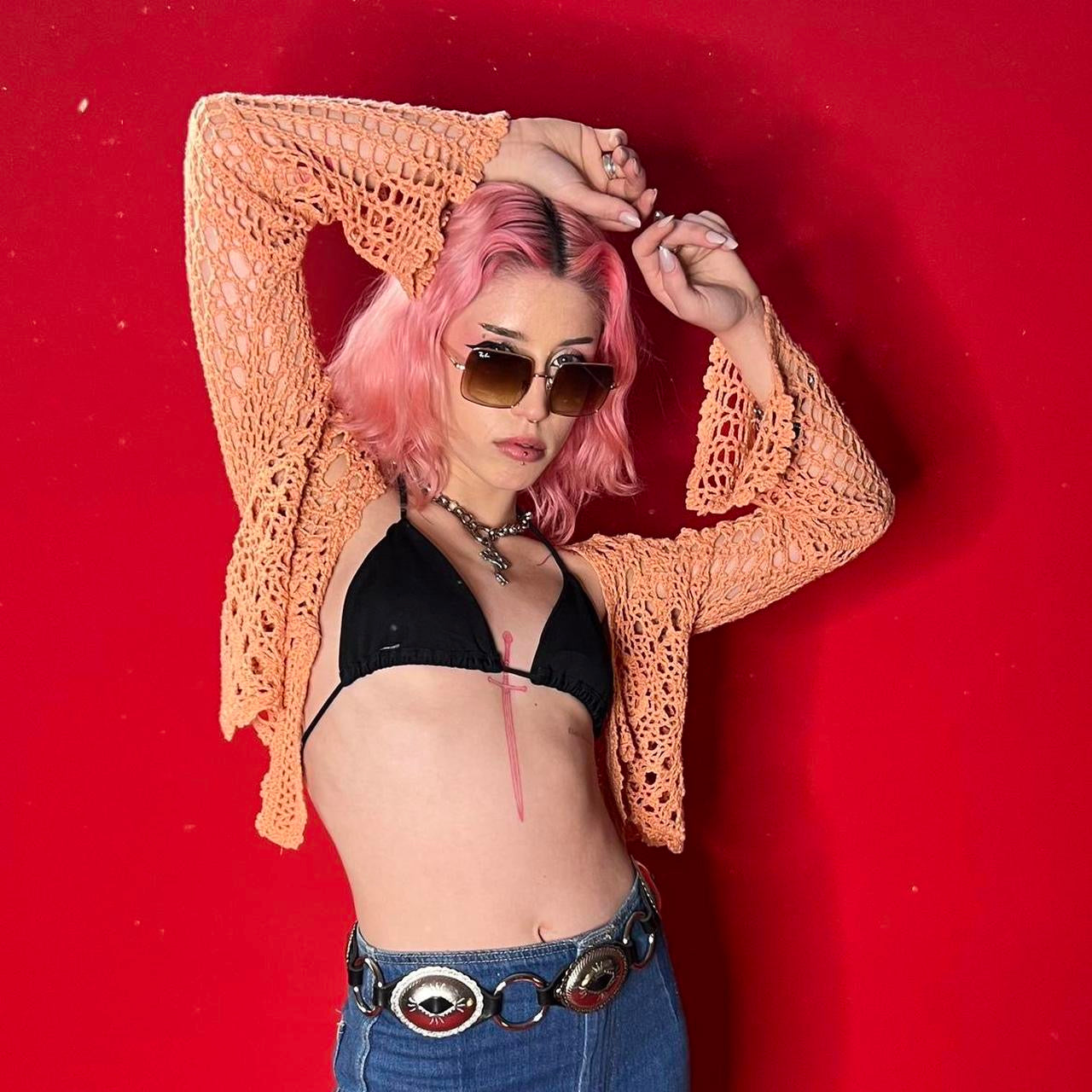 VINTAGE CROCHET TOP