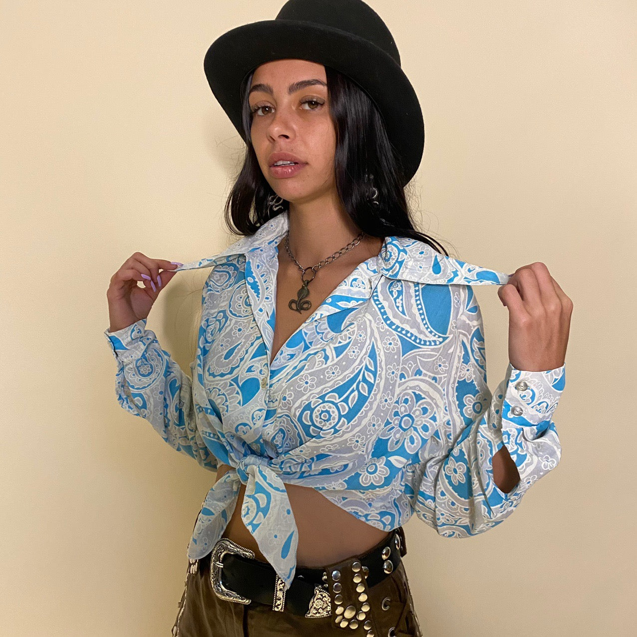 Vintage 70’s paisley shirt