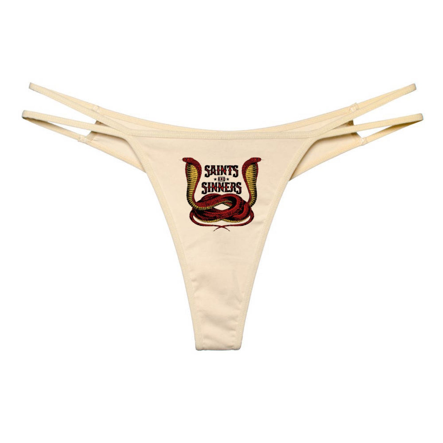 SAINTS & SINNERS COBRA Ivory double string G-banger