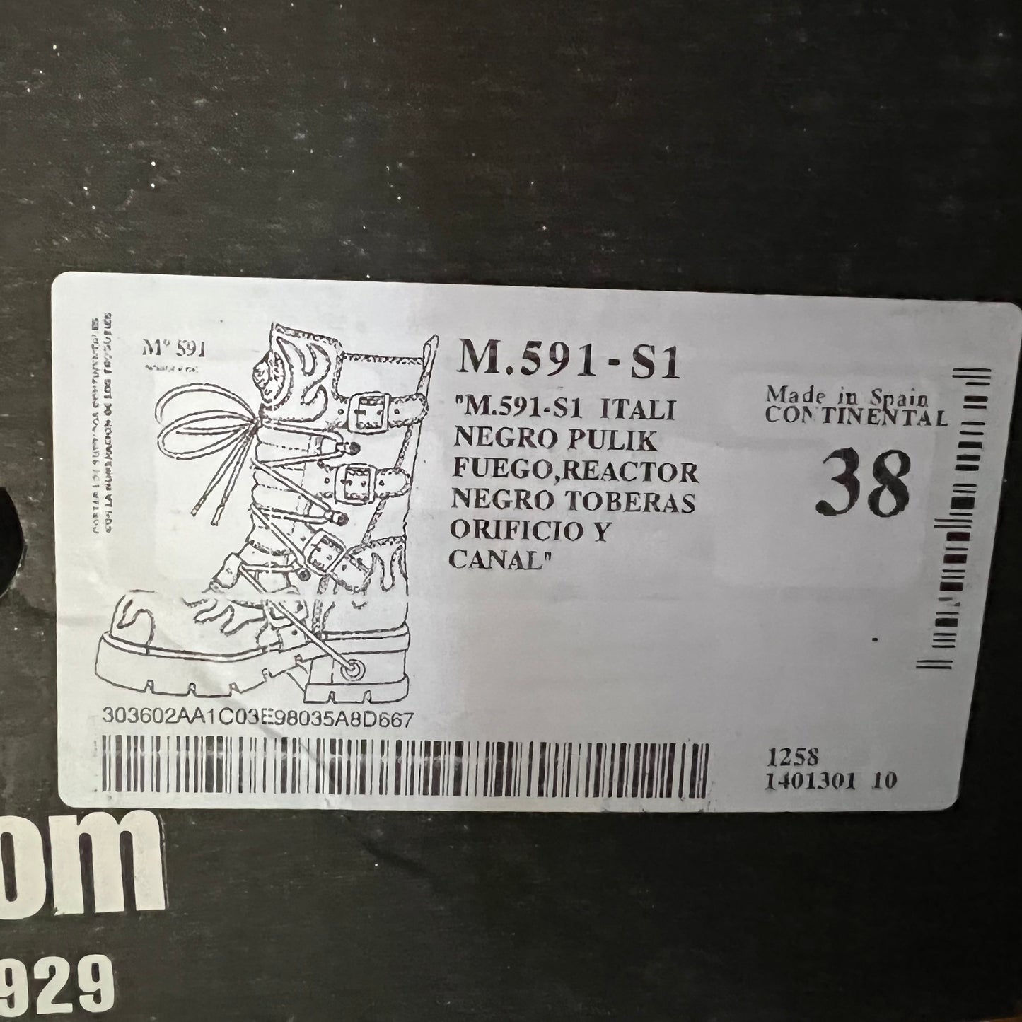 NEW ROCK Reactor flame boots