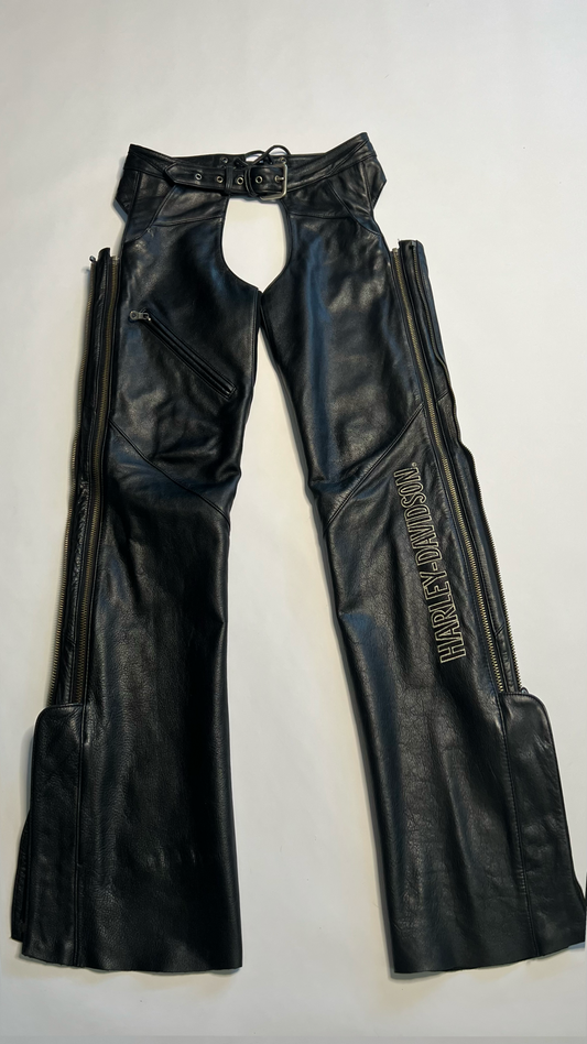 Y2K LEATHER HARLEY DAVIDSON CHAPS