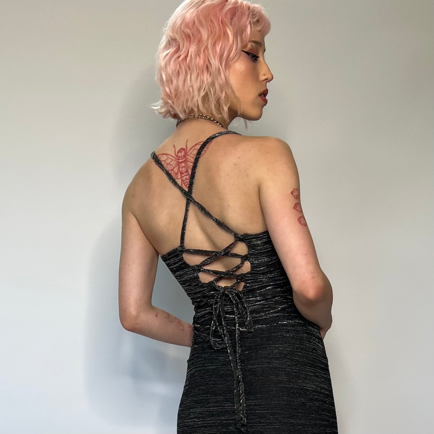 90s GLAM GRUNGE DRESS