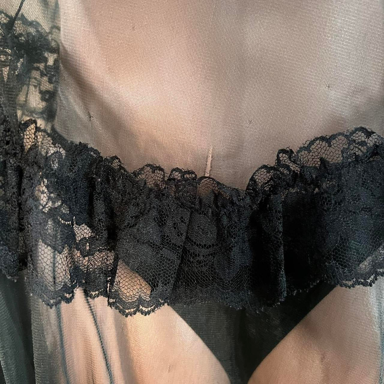 VINTAGE LACE & LUREX LINGERIE