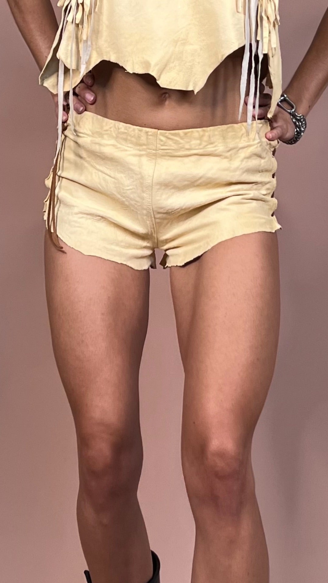 VINTAGE LEATHER three piece 1990’s