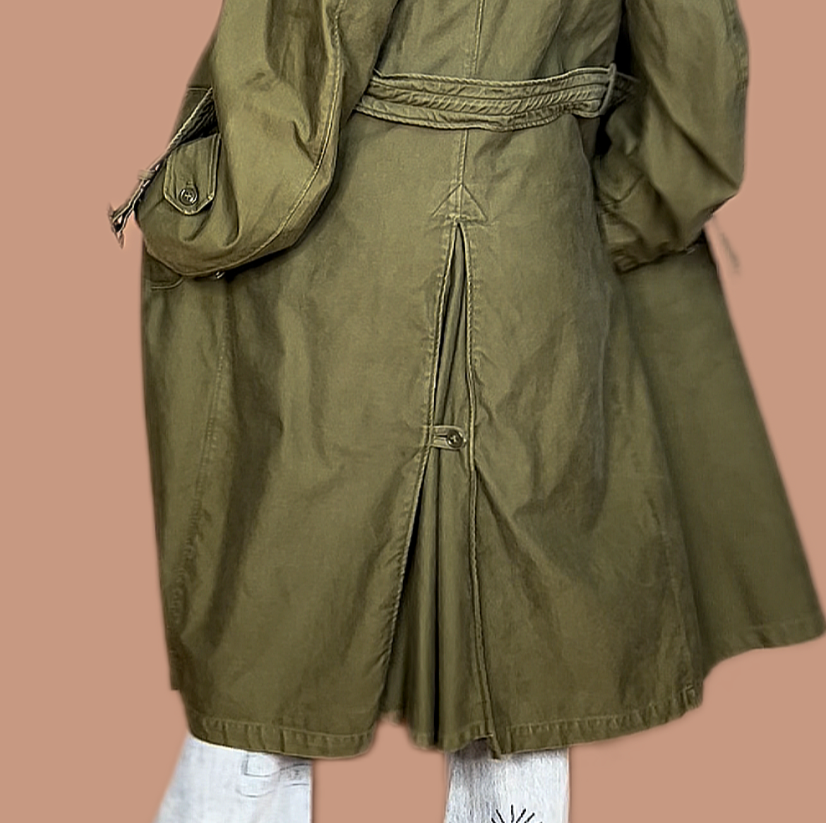 1962 US military Trench overcoat