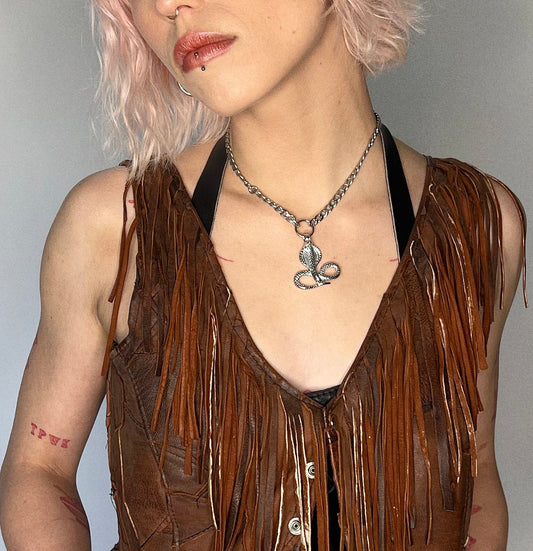 SAINTS & SINNERS COBRA NECKLACE