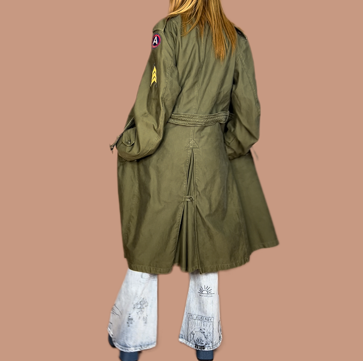 1962 US military Trench overcoat