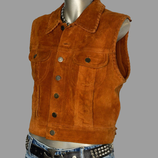 Suede Vest / Top