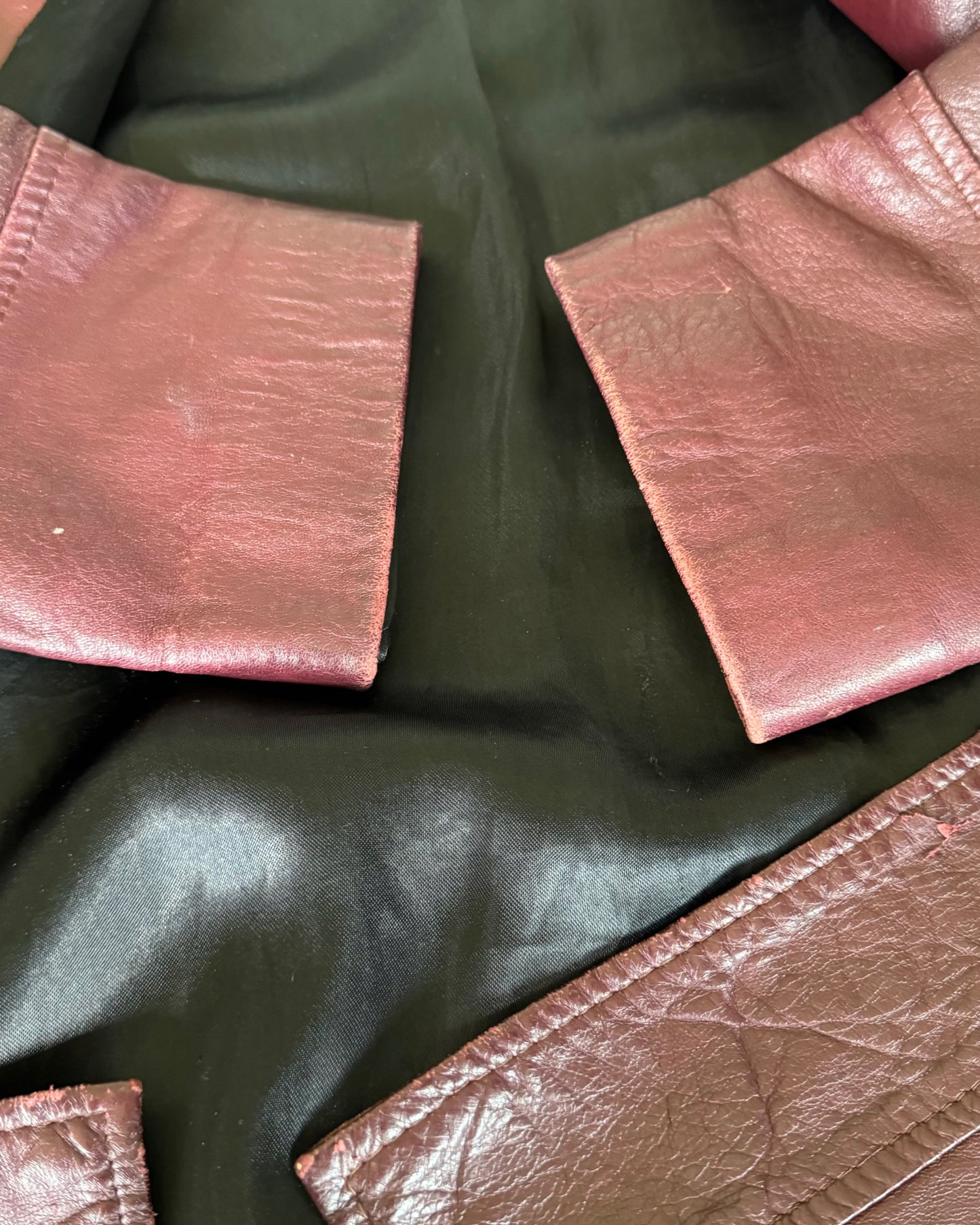 1970s Leather Coat