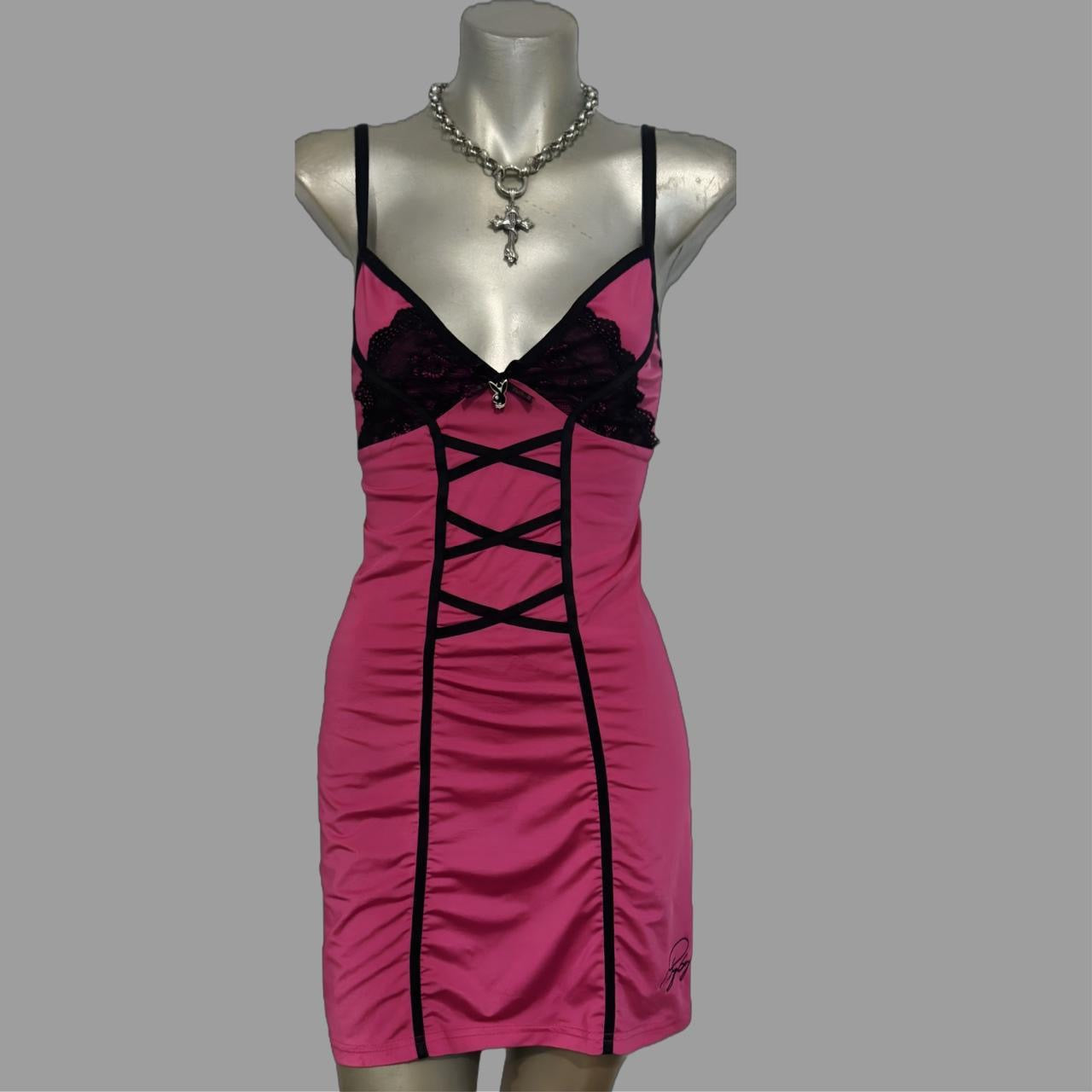 Playboy corset slip dress