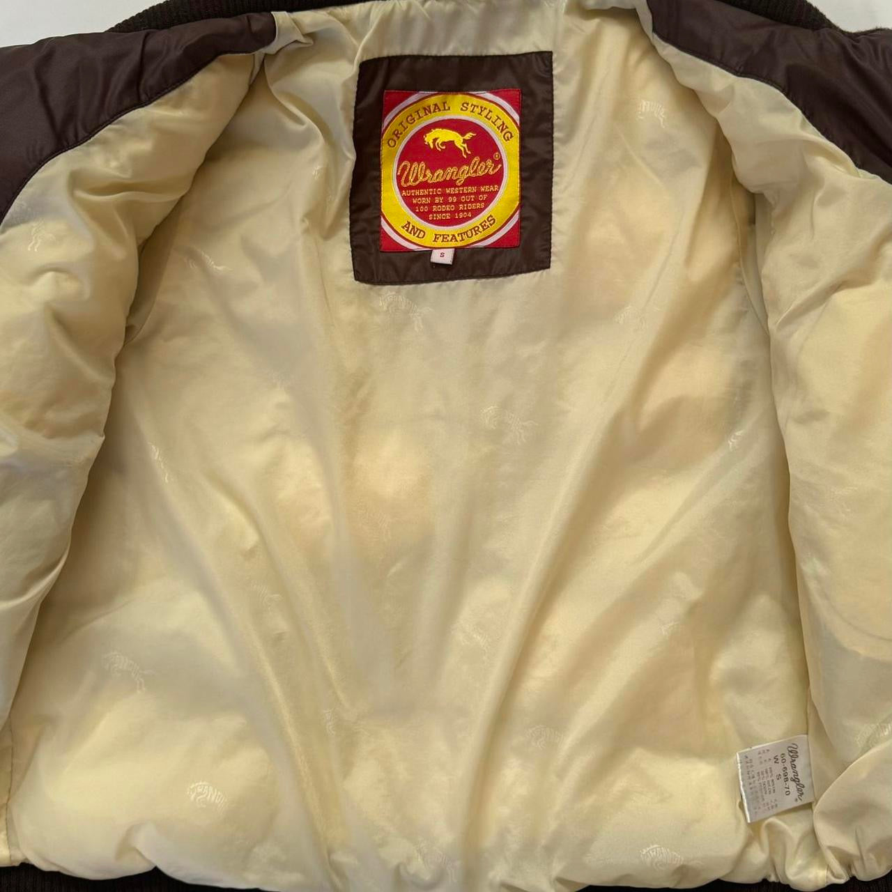 WRANGLER VINTAGE PUFFER/BOMBER JACKET