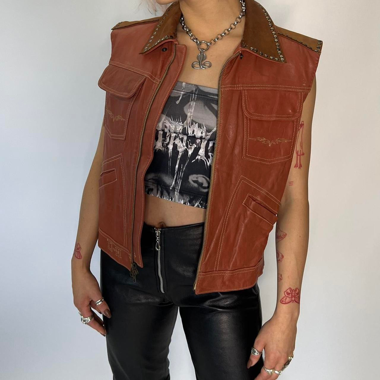 HARLEY DAVIDSON - vintage Leather custom jacket