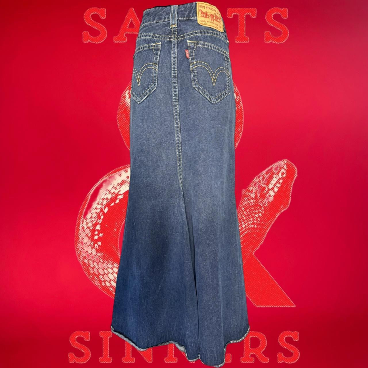 LEVI'S Vintage Denim Mermaid Maxi skirt