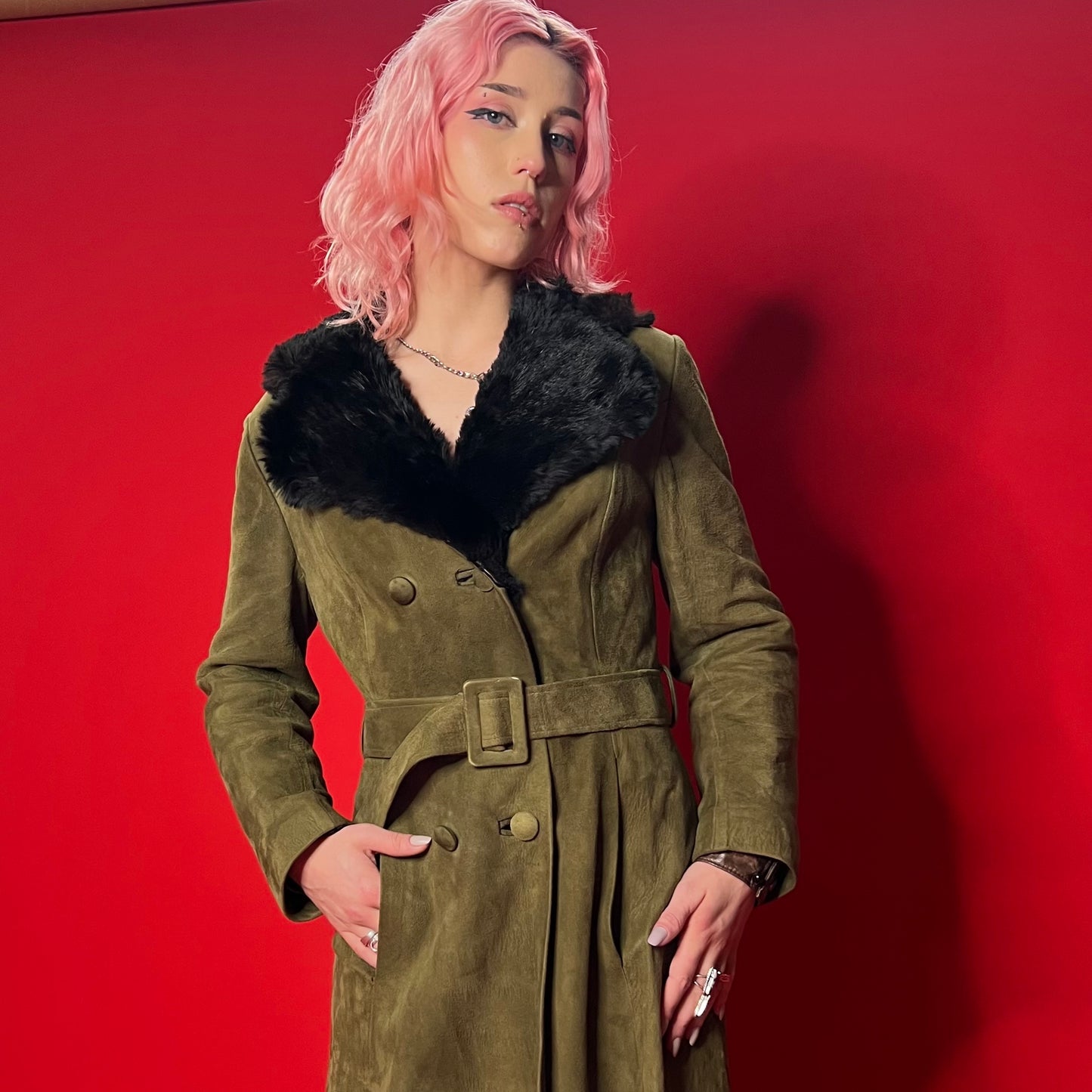 VINTAGE SUEDE COAT