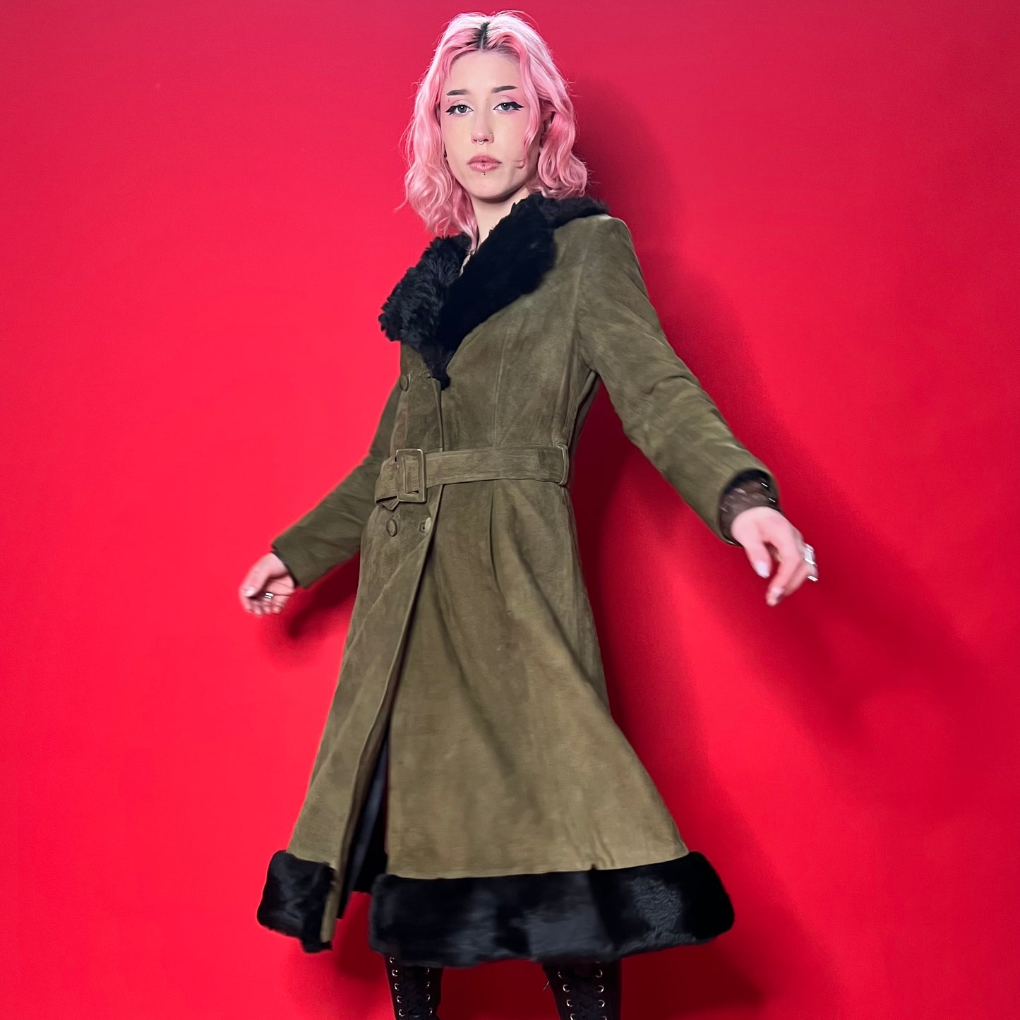 VINTAGE SUEDE COAT