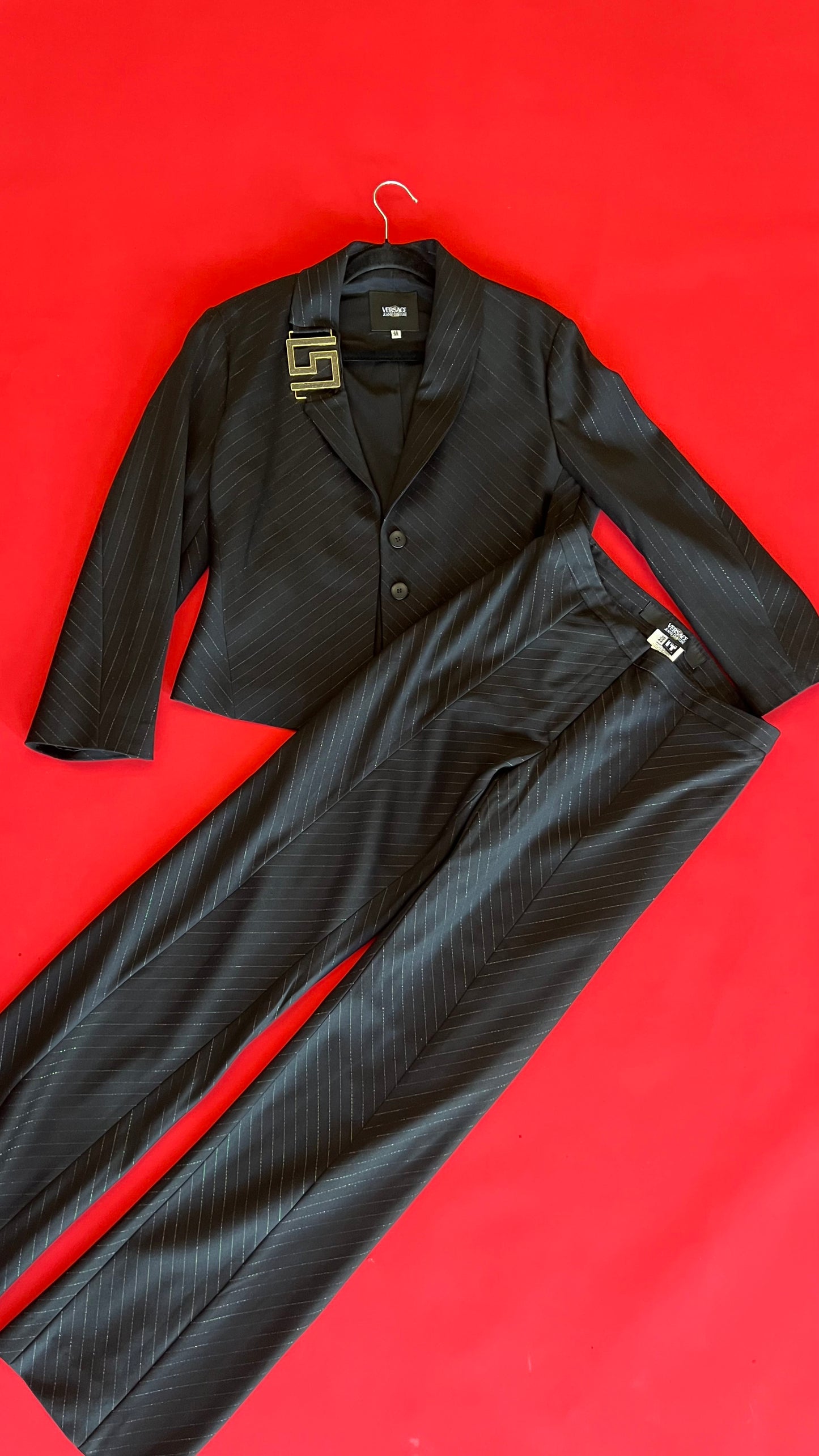 VERSACE Vintage Suit Glamour / Power Suit