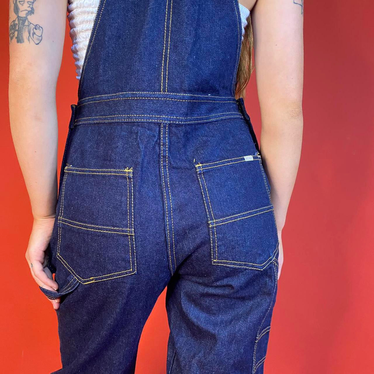 VINTAGE Deadstock 1970s Brittania Dungarees/ Overalls