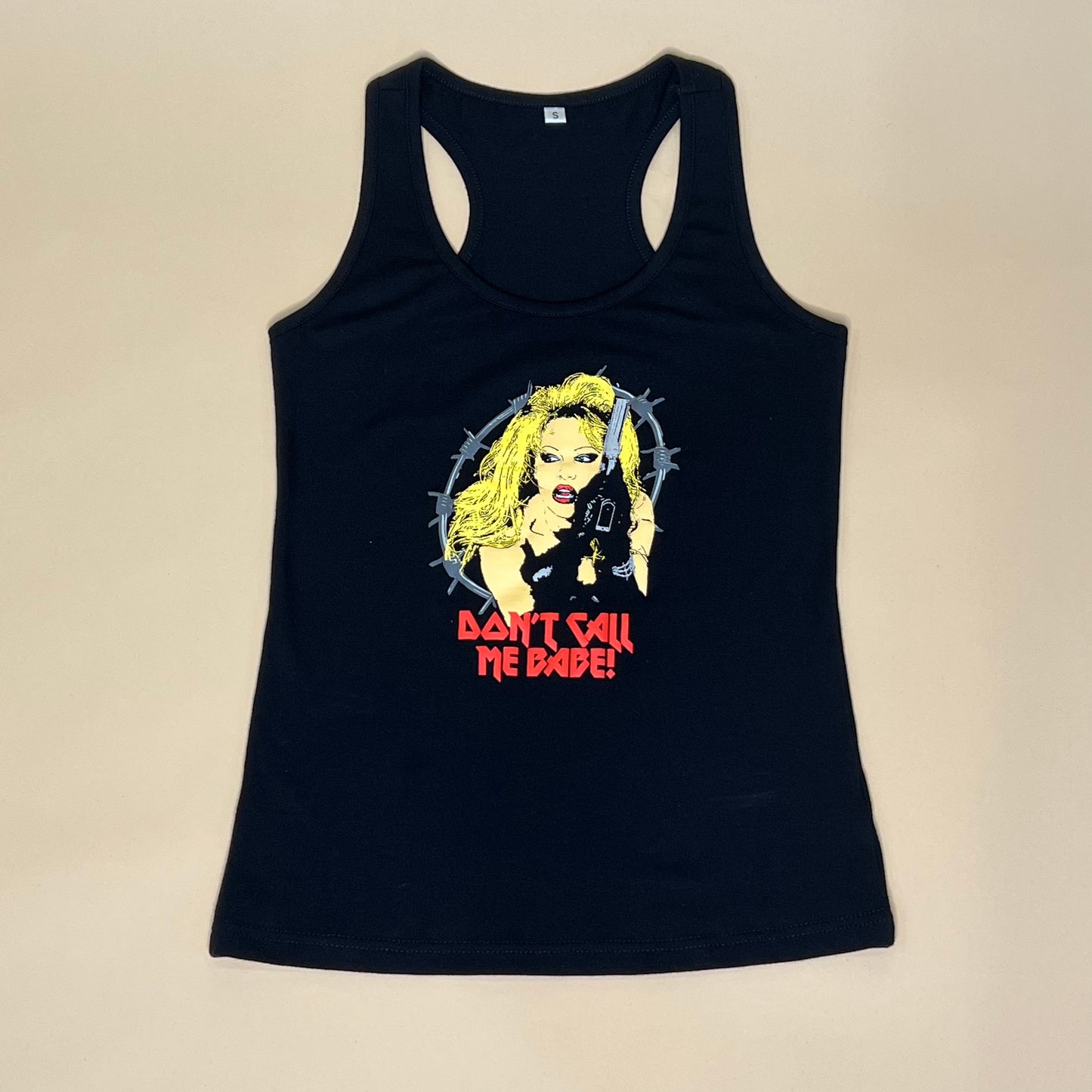 Barb Wire Pammy Tank / custom collaboration Saints & Sinners and Crapdesign