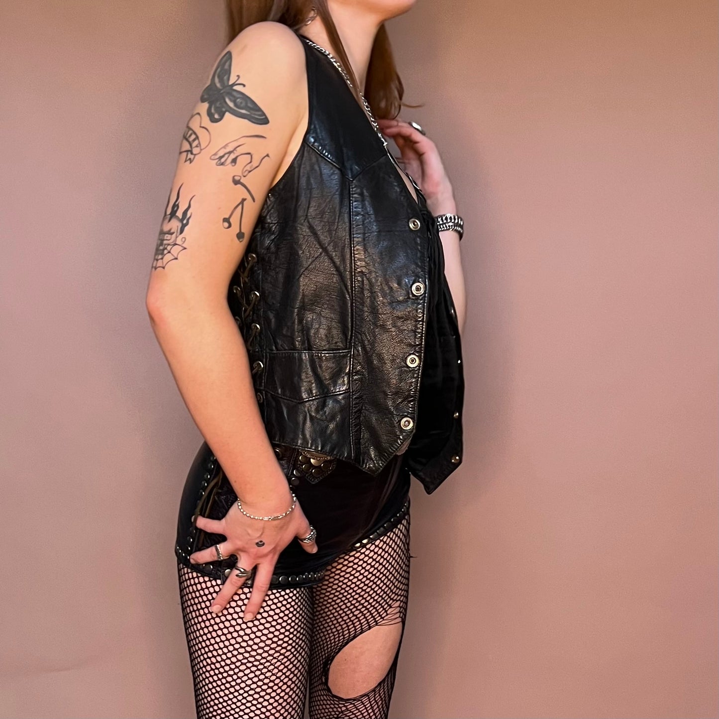 Motörhead Vintage Leather Vest
