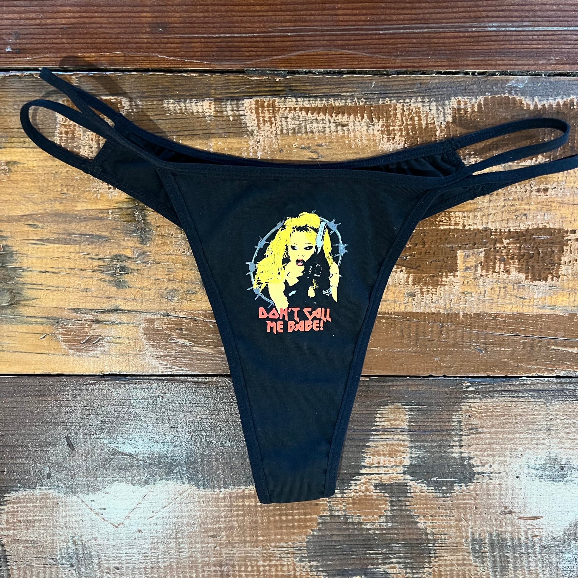 Pamela Anderson babe Barb Wire gstring lingerie Saints and Sinners Vintage