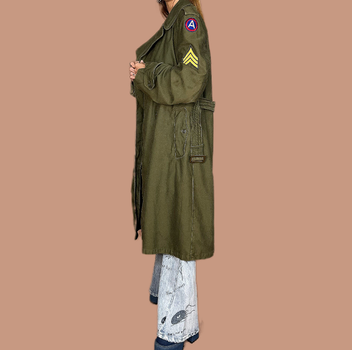 1962 US military Trench overcoat