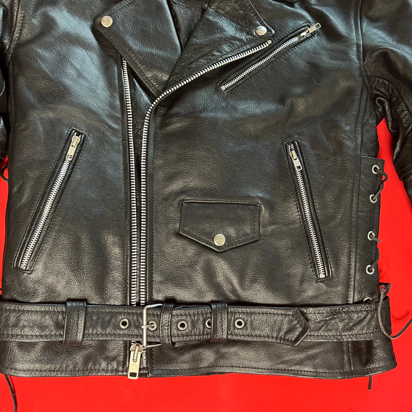 MENS HIGH MILAGE LEATHER RIDING JACKET